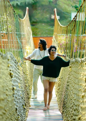 Suspension bridge adventure in munnar