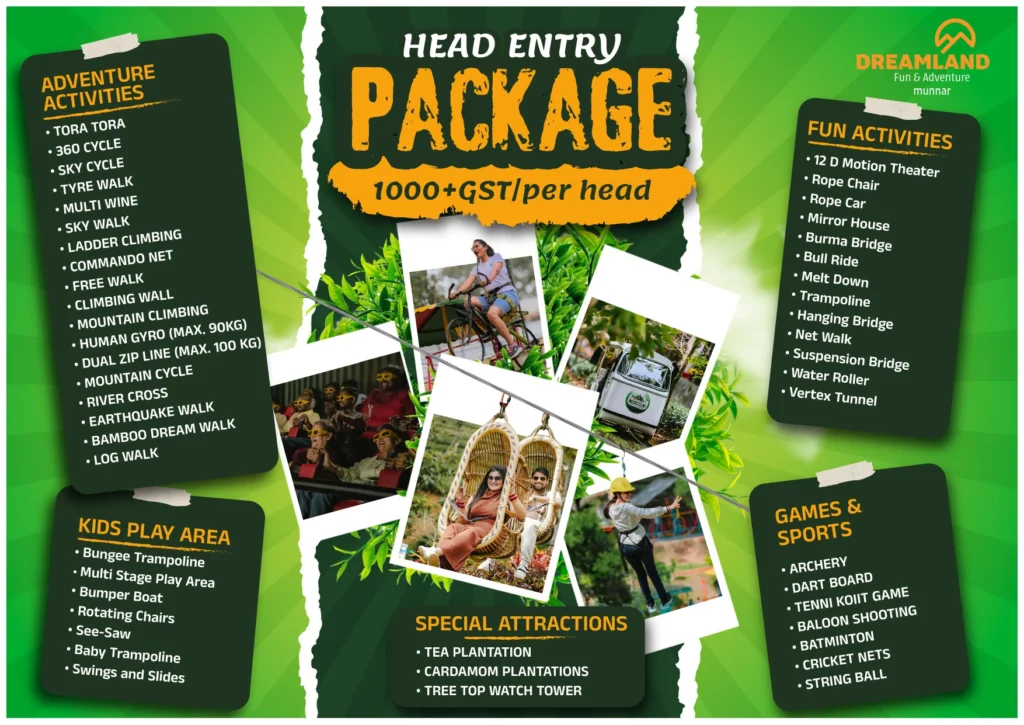 Dreamland rides & activities